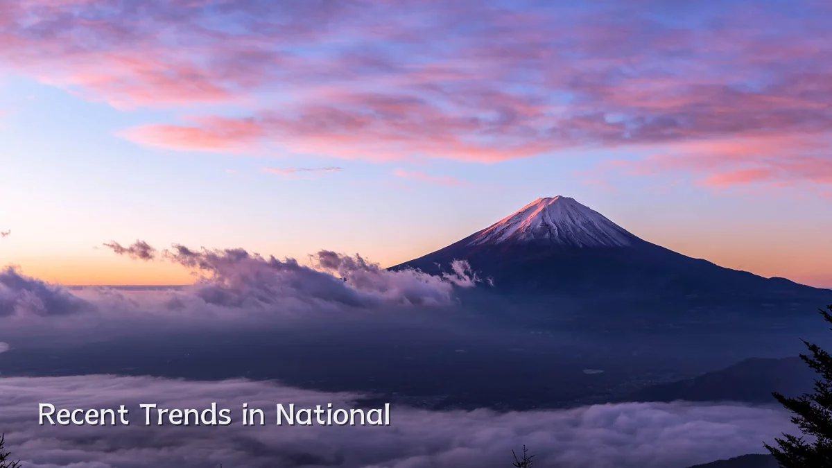 Recent Trends in National