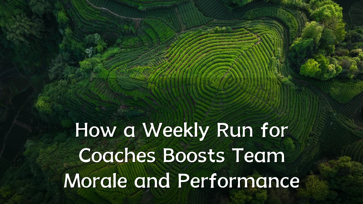 How a Weekly Run for Coaches Boosts Team Morale and Performance