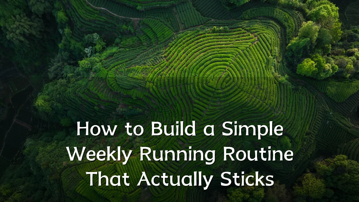 How to Build a Simple Weekly Running Routine That Actually Sticks