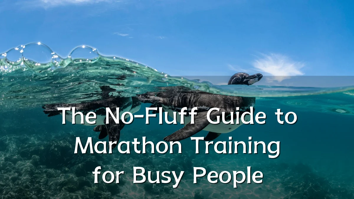 The No-Fluff Guide to Marathon Training for Busy People
