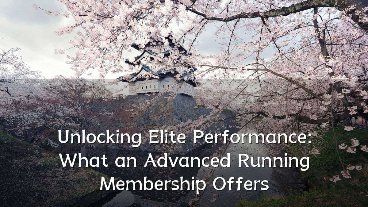 Unlocking Elite Performance: What an Advanced Running Membership Offers