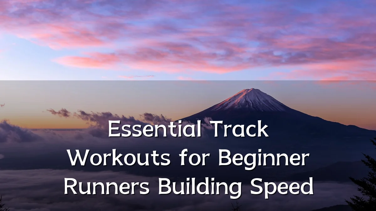 Essential Track Workouts for Beginner Runners Building Speed