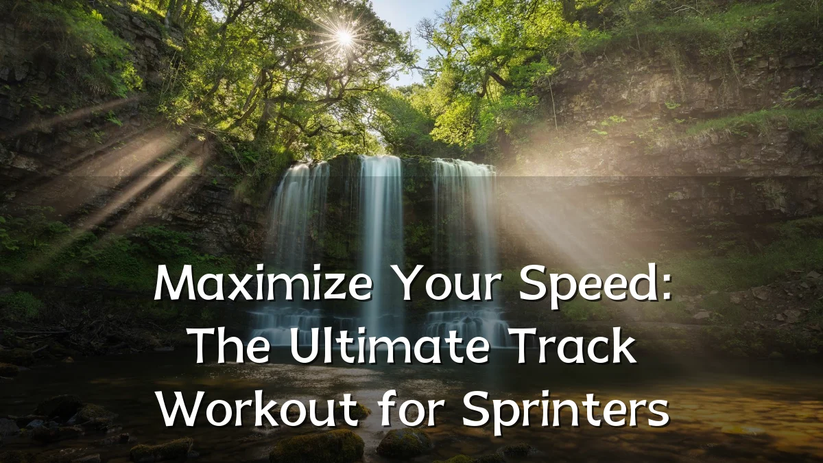 Maximize Your Speed: The Ultimate Track Workout for Sprinters