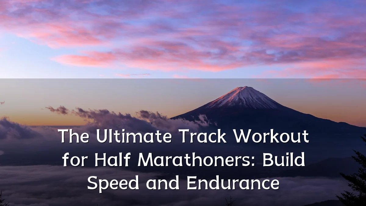 The Ultimate Track Workout for Half Marathoners: Build Speed and Endurance